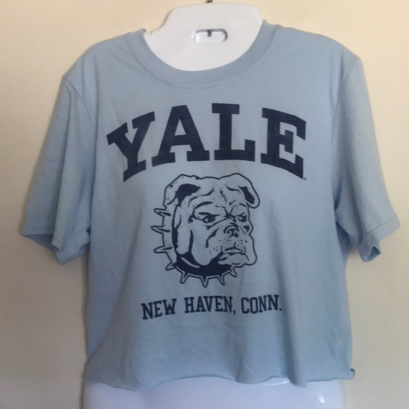 Yale University Original Licensed Cropped T Shirt. - Picture 1 of 5